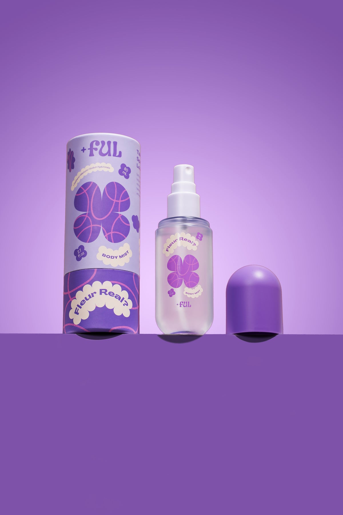 +ful Fleur Real Body Mist (Floral, Fresh Peonies) 80ml